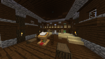 Interior of the auction house.